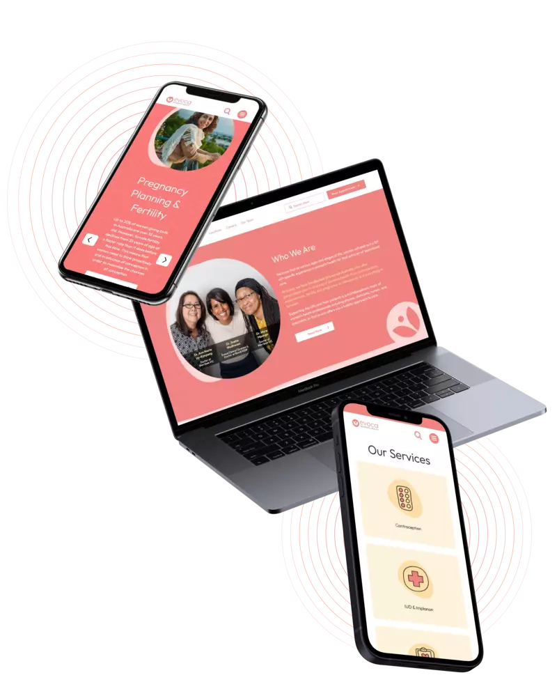 evoca mockup