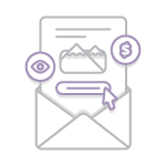 Effective emails Campaign Icon